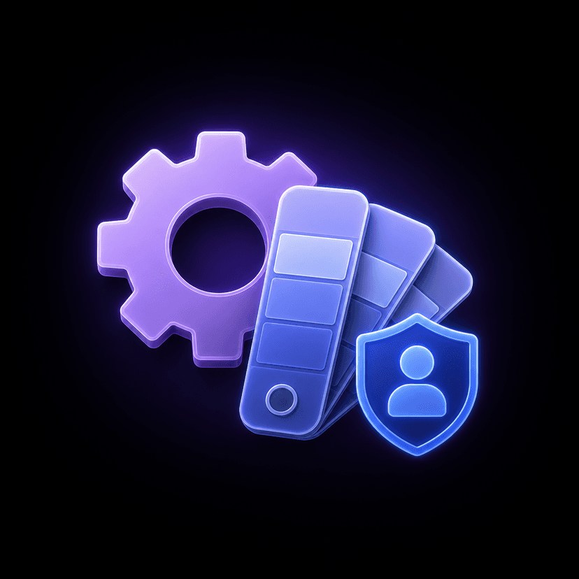 Customize branding, roles, and security settings in the BI portal